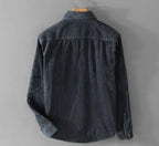 Men's Button-Up Shirt Jacket