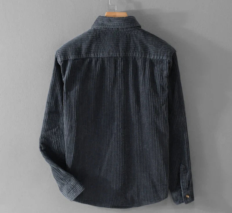 Men's Button-Up Shirt Jacket
