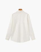 Men's Button-Up Shirt with Classic Collar