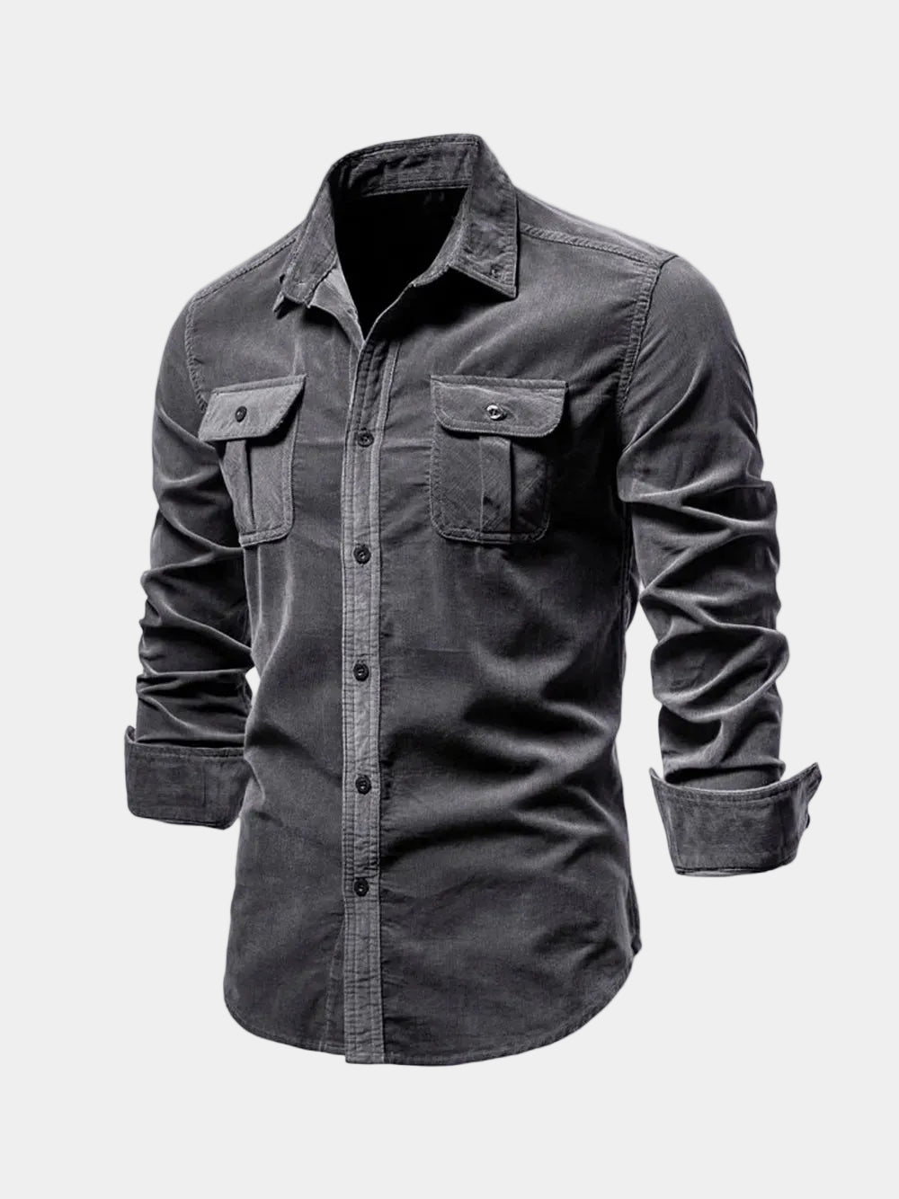 Men's Button-Up Utility Shirt