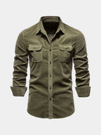 Men's Button-Up Utility Shirt