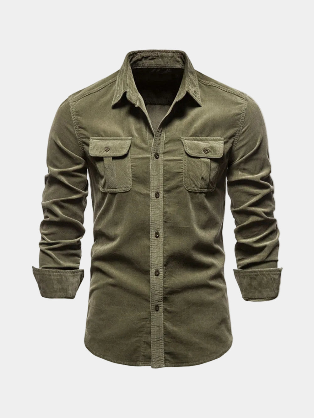 Men's Button-Up Utility Shirt