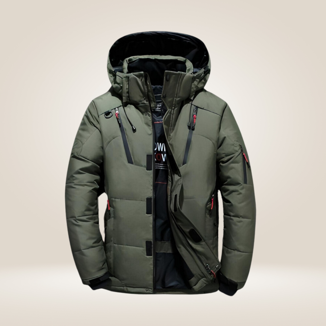 Men's Woven Padded Hooded Parka