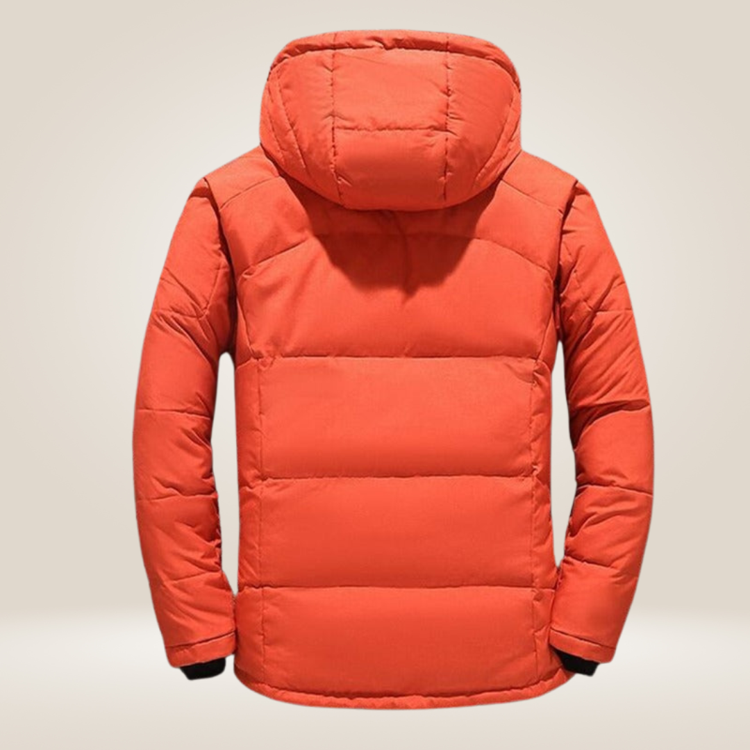 Men's Woven Padded Hooded Parka