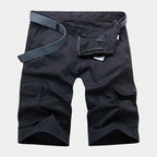 Men's Button Zip Cargo Shorts