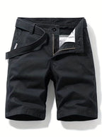Men's Button Zip Shorts