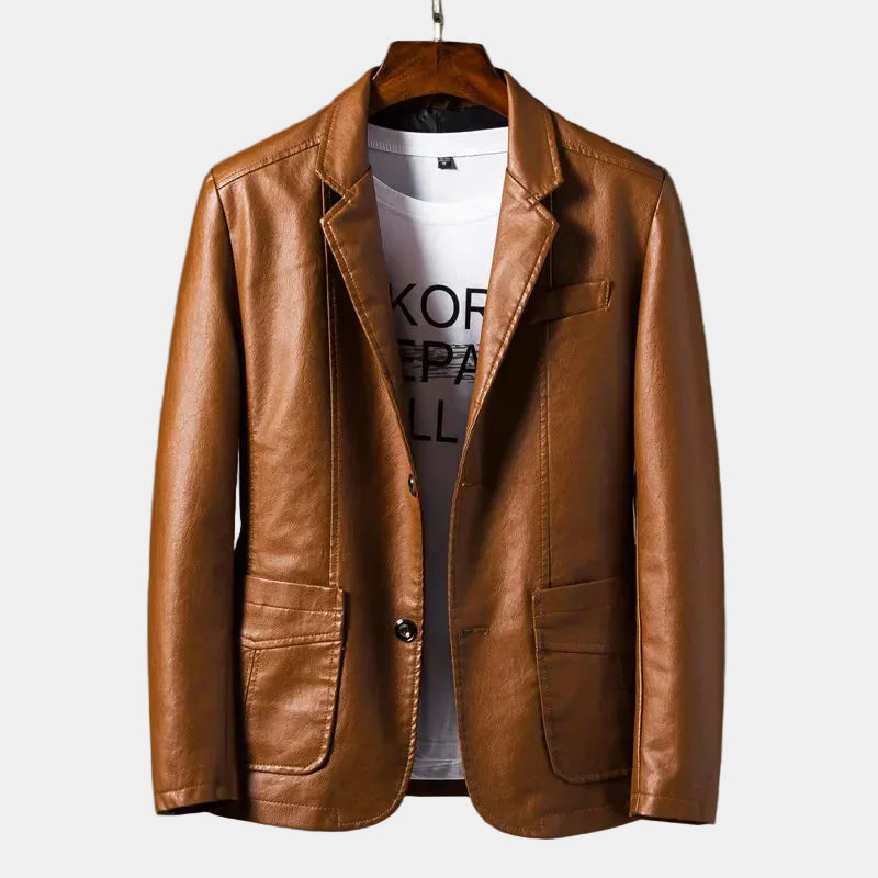 Men's Buttoned Blazer Jacket