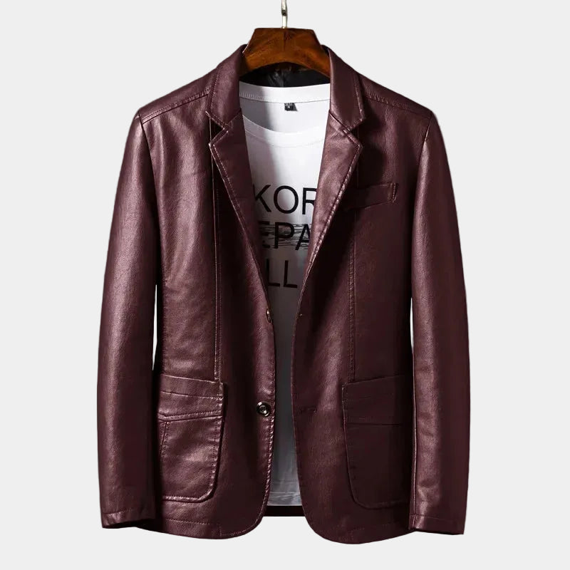 Men's Buttoned Blazer Jacket