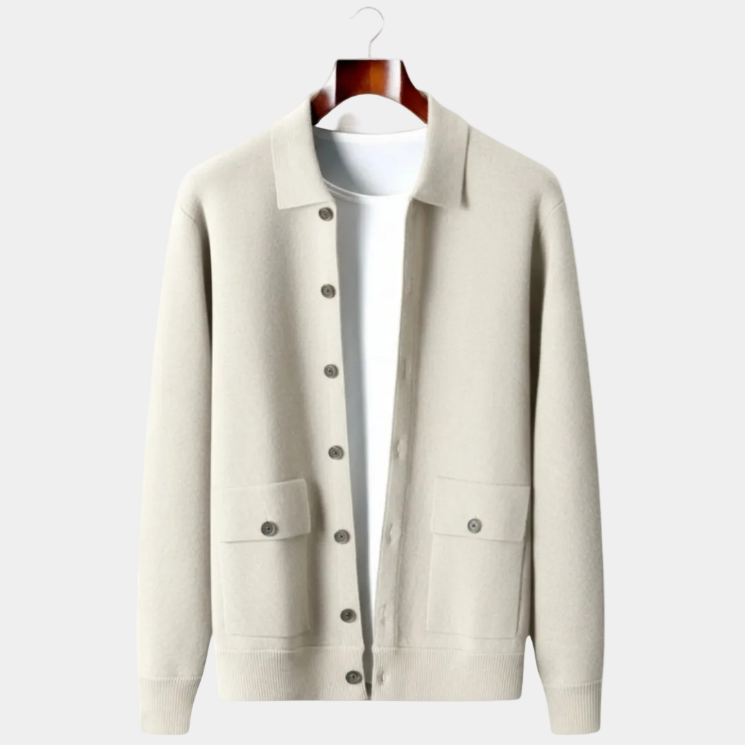 Men's Buttoned Cardigan