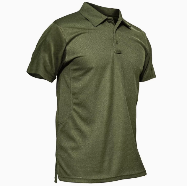 Men's Buttoned Polo Shirt