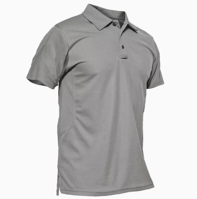 Men's Buttoned Polo Shirt