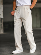 Men's Buttoned Waist Pants