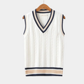 Men's Cable Pattern Sweater Vest