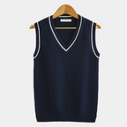 Men's Cable Pattern Sweater Vest
