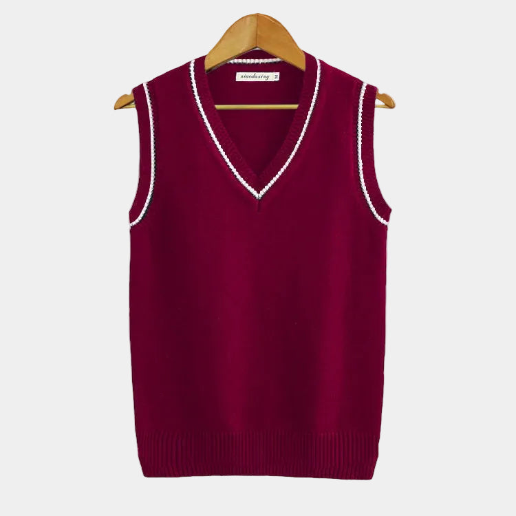 Men's Cable Pattern Sweater Vest