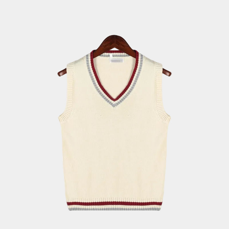 Men's Cable Pattern Sweater Vest