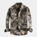 Men's Camo Button-Up Shirt
