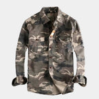 Men's Camo Button-Up Shirt