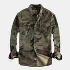 Men's Camo Button-Up Shirt