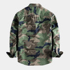Men's Camo Button-Up Shirt