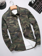 Men's Camouflage Long Sleeve Shirt