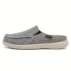 Men's Canvas Mule Loafers