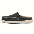 Men's Canvas Mule Loafers
