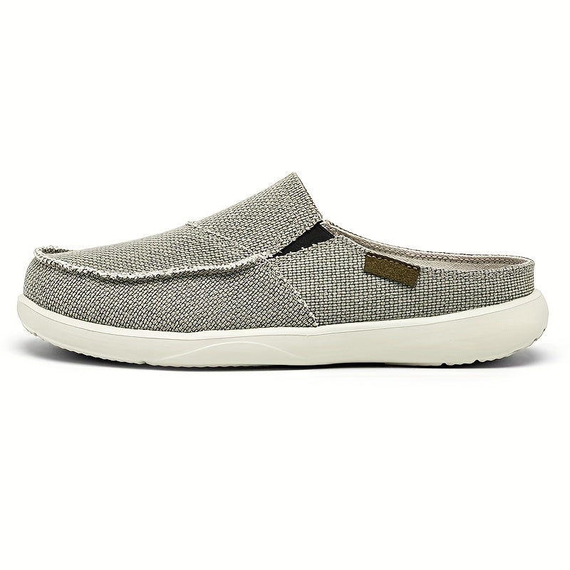 Men's Canvas Mule Loafers