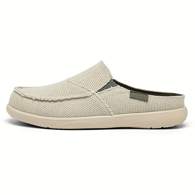 Men's Canvas Mule Loafers