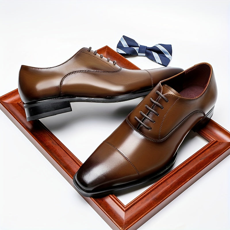 Men's Cap Toe Dress Shoes