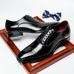 Men's Cap Toe Oxford Dress Shoes