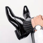 Men's Cap Toe Oxford Dress Shoes