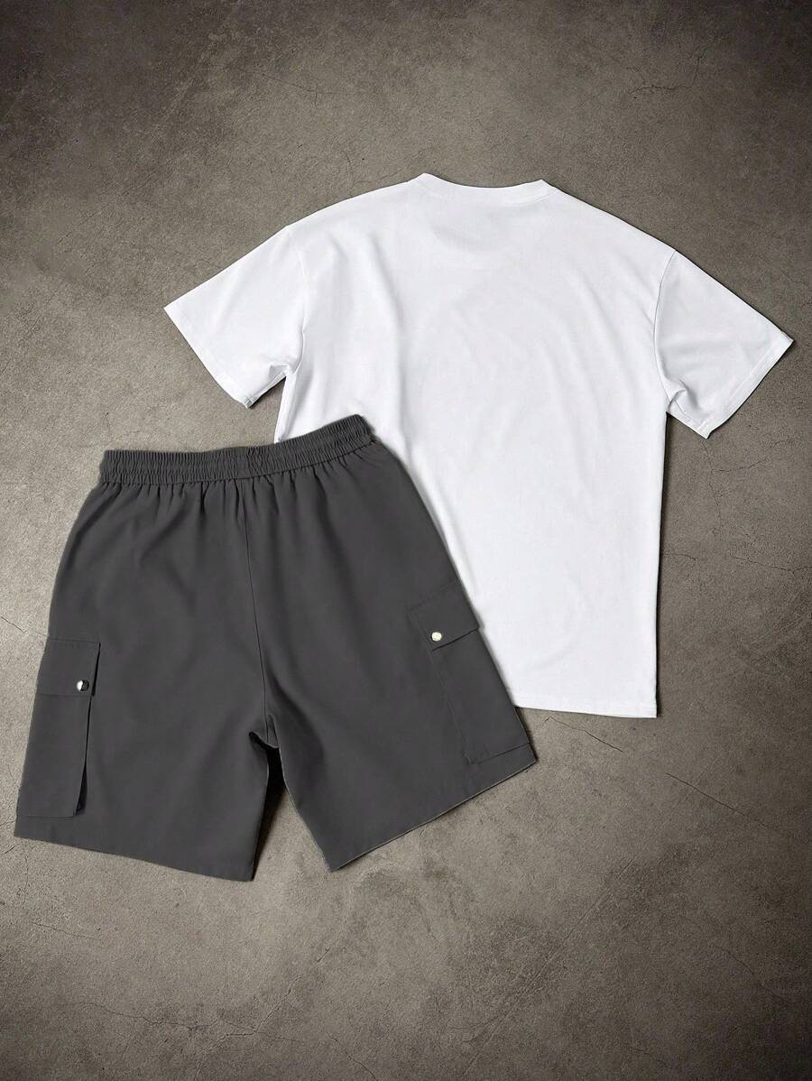 Men's Cargo Shorts Set