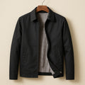 Men's Check Lined Zip-Up Jacket