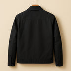 Men's Check Lined Zip-Up Jacket