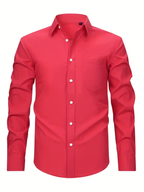 Men's Chest Pocket Dress Shirt