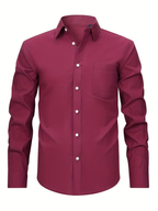 Men's Chest Pocket Dress Shirt