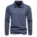 Men's Classic Collar Long Sleeve Polo