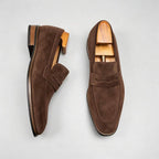 Men's Classic Suede Penny Loafers