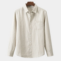 Men's Collared Button-Up Shirt