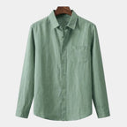 Men's Collared Button-Up Shirt