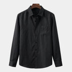 Men's Collared Button-Up Shirt