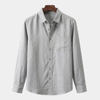 Men's Collared Button-Up Shirt