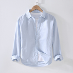 Men's Collared Long Sleeve Shirt