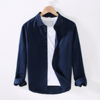 Men's Collared Long Sleeve Shirt