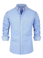 Men’s Contrast Collar Button-Down Shirt