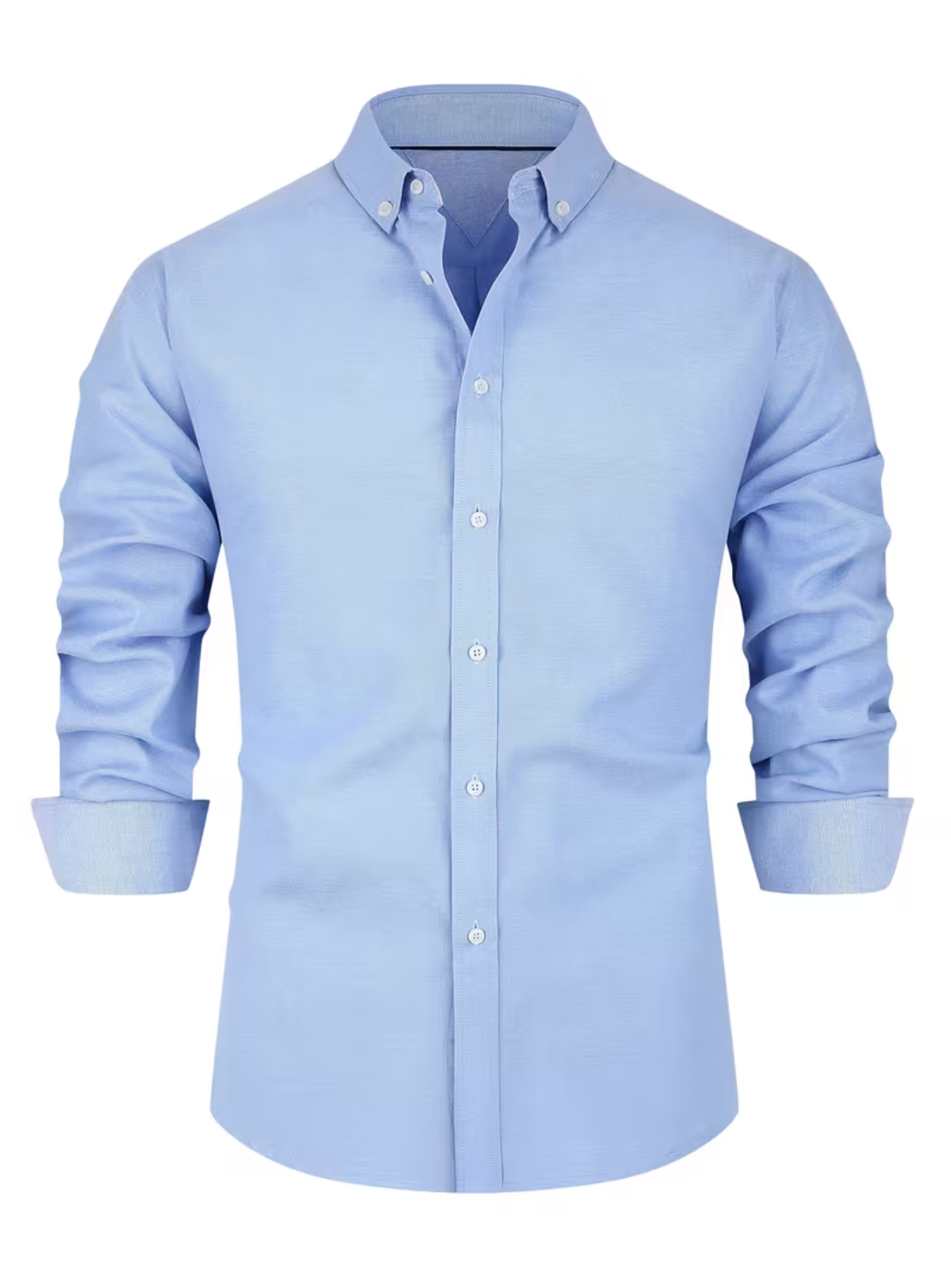 Men’s Contrast Collar Button-Down Shirt