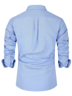 Men’s Contrast Collar Button-Down Shirt