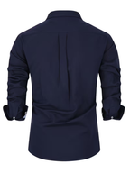 Men’s Contrast Collar Button-Down Shirt