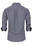 Men’s Contrast Collar Button-Down Shirt